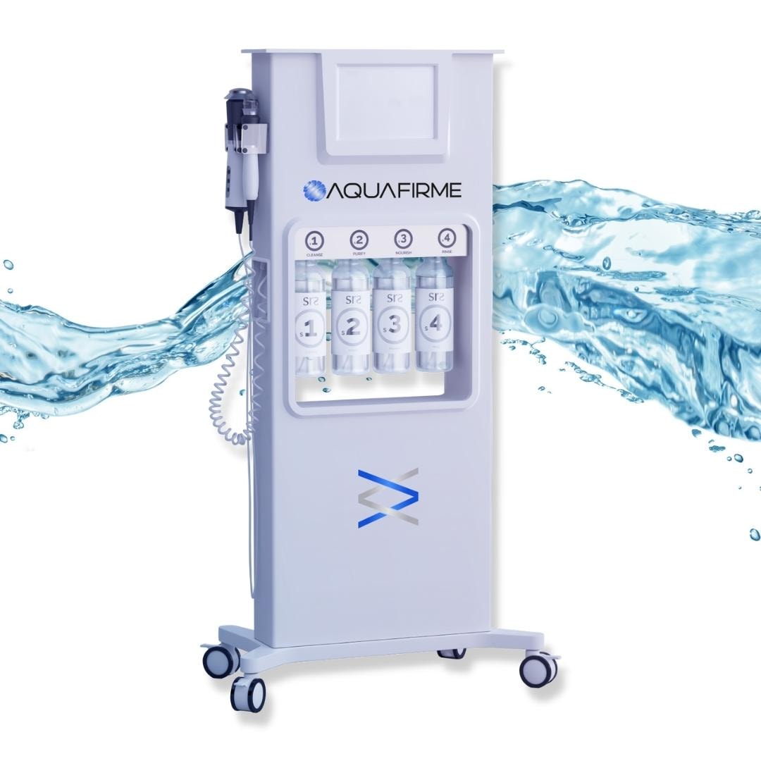 AquaFirme XS device with water splash